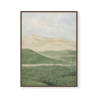 那拉提草原 | 手繪油畫
