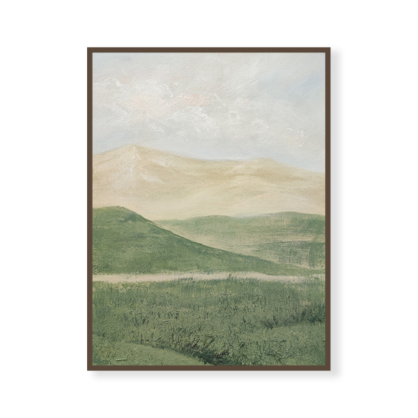 那拉提草原 | 手繪油畫